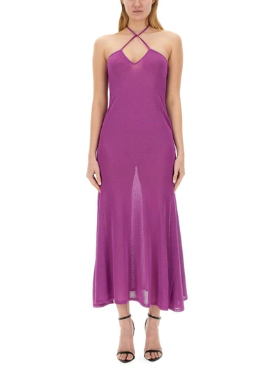 Tom Ford Jersey Dress In Purple
