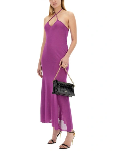 Tom Ford Jersey Dress In Purple