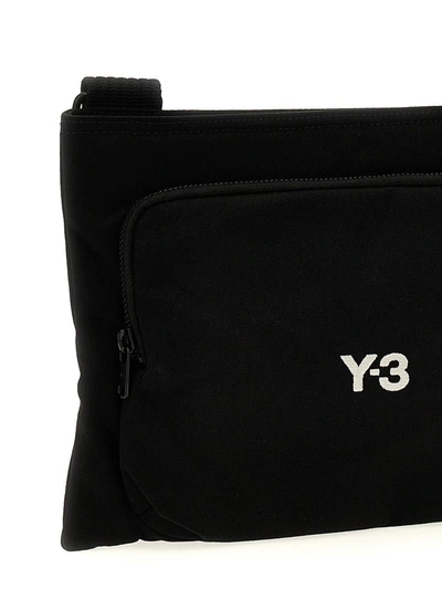 Shop Y-3 Adidas 'sacoche' Crossbody Bag In Black