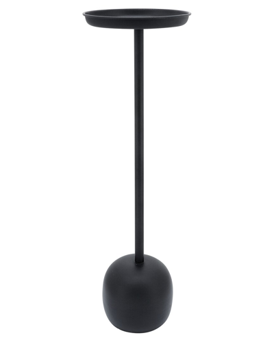Sagebrook Home Black Metal Drink Table In Black