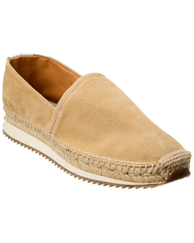 Shop Rag & Bone Rb Runner Suede Espadrille In Beige