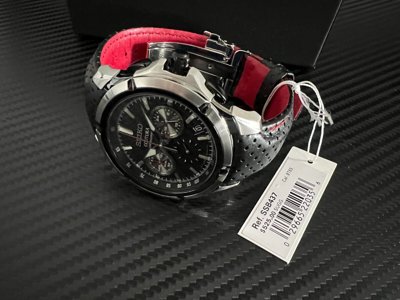 Pre-owned Seiko Coutura Motor Sports Race Car Architecture Quartz Chronograph Ssb437-new