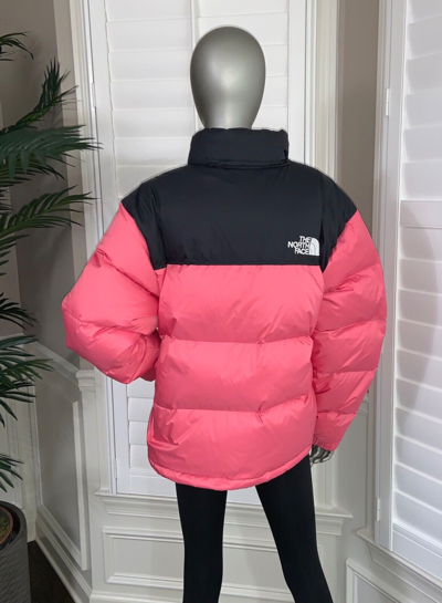 Pre-owned The North Face Womens 1996 Retro Nuptse 700-down Jacket Cosmo Pink Size Xxl