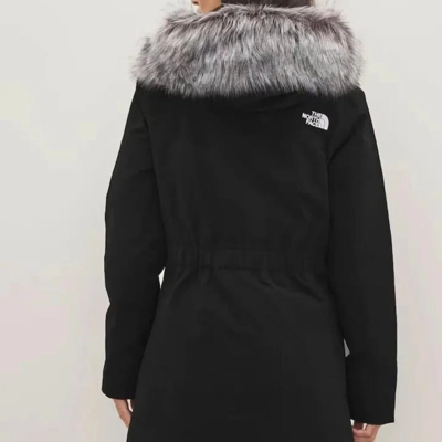 Pre-owned The North Face Women's  Arctic Parka Down Waterproof Warm Jacket Black $350