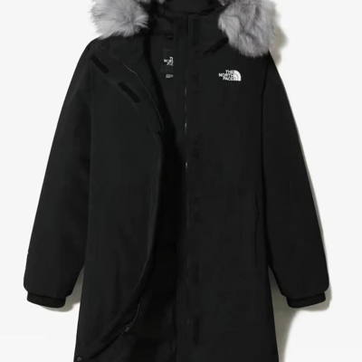 Pre-owned The North Face Women's  Arctic Parka Down Waterproof Warm Jacket Black $350