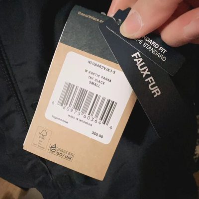 Pre-owned The North Face Women's  Arctic Parka Down Waterproof Warm Jacket Black $350