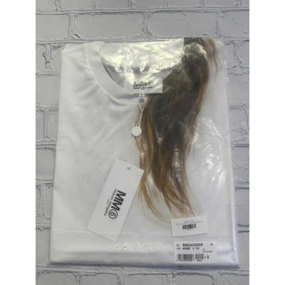 Pre-owned Maison Margiela Mm6  Hair T-shirt In White