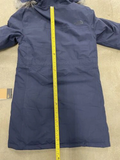 Pre-owned The North Face Women Arctic Ii 2 Parka Down Warm Winter Summit Navy Jacket $350