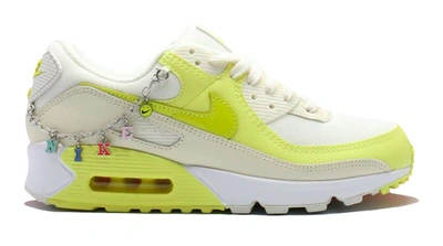 Pre-owned Nike Authentic  Air Max 90 White Pale Ivory Have A  Day Women Gym Shoes Size