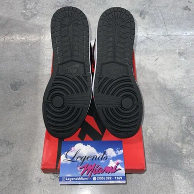 Pre-owned Jordan Size 12 -  1 Retro High Og Satin Red 2020