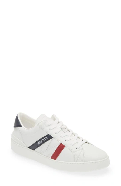 Shop Moncler Monaco M Low Top Sneaker In White
