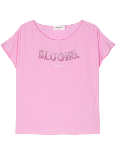 Shop Blugirl Tunic In Pink