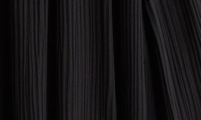 Max Mara Narvel Gathered Button-back Silk Blouse In Black
