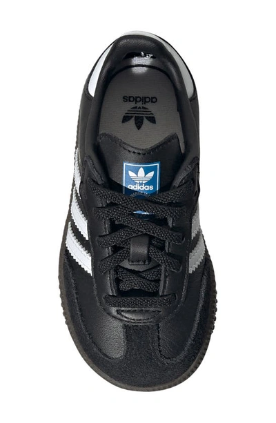 Adidas Originals Kids' Samba Sneaker In Black/ White/ Gum