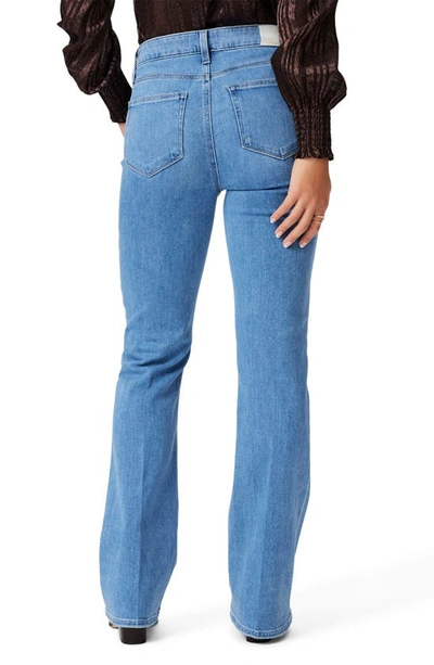 Shop Paige Laurel Canyon High Waist Flare Jeans In Sensational