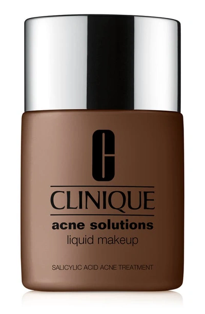Shop Clinique Acne Solutions Liquid Makeup Foundation In Cn 126 Espresso