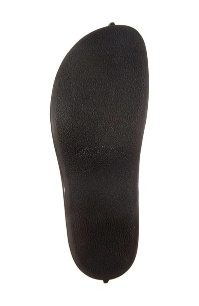 Shop Jw Anderson Leather Platform Clog In Black