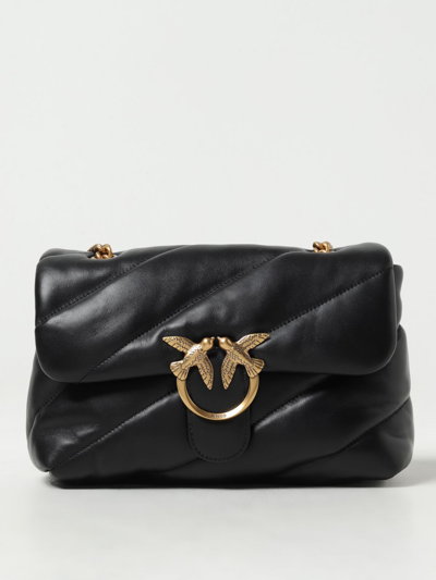 Shop Pinko Shoulder Bag  Woman Color Black