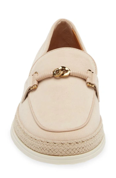 Shop Tod's Chain Loafer In Naturale