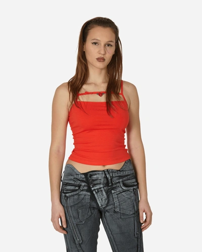 Shop Ottolinger Charmed Top In Red