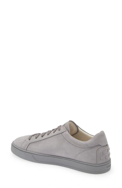 Tod's Modern Suede Sneakers In Grigio Mouse