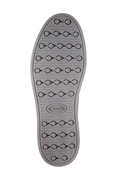 Tod's Modern Suede Sneakers In Grigio Mouse