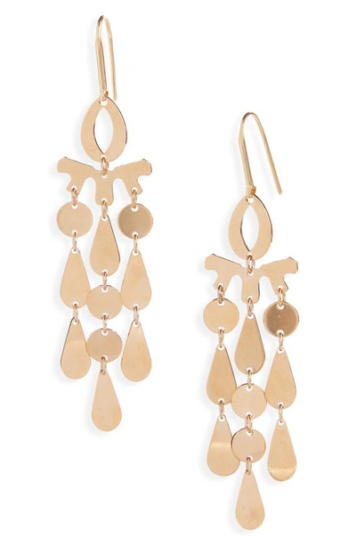 Shop Isabel Marant Malina Chandelier Earrings In Gold