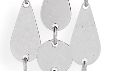 Shop Isabel Marant Malina Chandelier Earrings In Silver