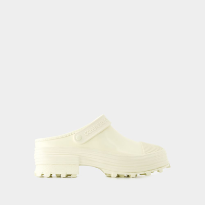 Camper Traktori Slides -  - Leather - White In White