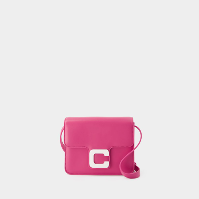 Shop Carel Michelle Crossbody -  - Leather - Pink Fushia