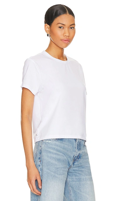 Shop Cuts Almost Friday Tee Cropped In White