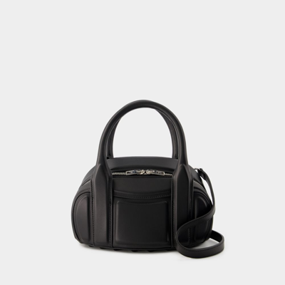 Shop Alexander Wang Roc Small Shoulder Bag -  - Leather - Black