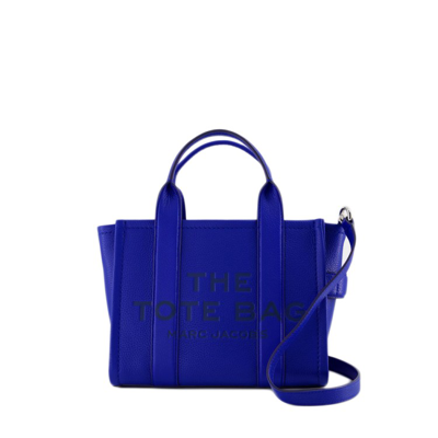 Shop Marc Jacobs The Small Tote - Leather - Blue