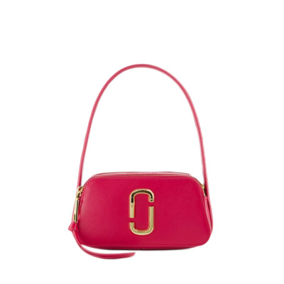 Shop Marc Jacobs The Slingshot Shoulder Bag - Leather - Pink
