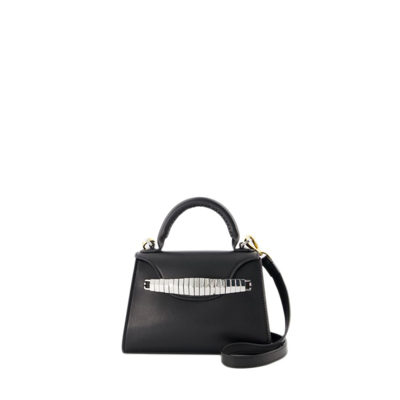 Shop Elleme Mini Eva Handbag - Black - Leather