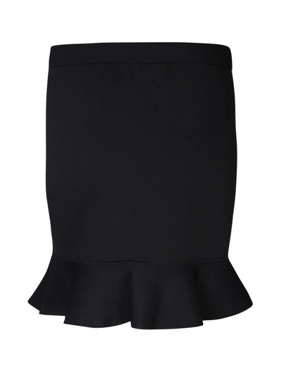 Shop Jw Anderson Knit Miniskirt In Black