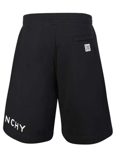 Shop Givenchy Archetype Track Shorts In Black