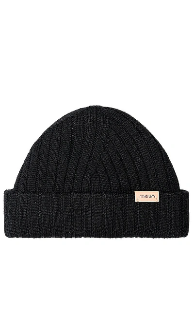 Shop Melin Thermal All Day Beanie In Black
