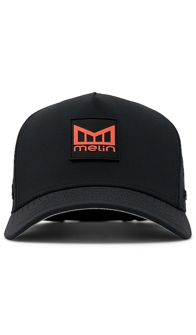 Shop Melin Hydro Odyssey Stacked Hat In Black