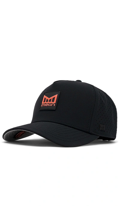 Shop Melin Hydro Odyssey Stacked Hat In Black