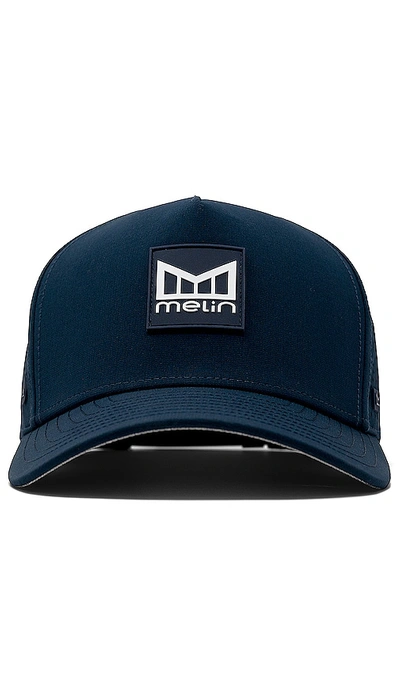 Shop Melin Hydro Odyssey Stacked Hat In Navy