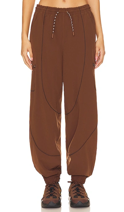 Shop Jordan Tunnel Pant In Cacao Wow  Black   & Black