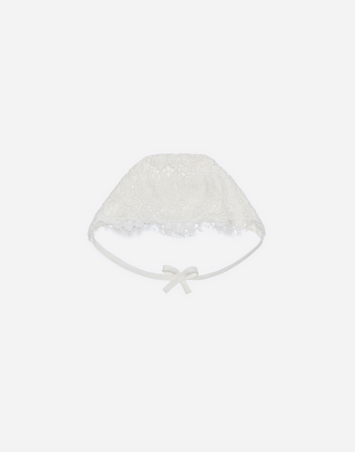 Dolce & Gabbana Cuffietta In White
