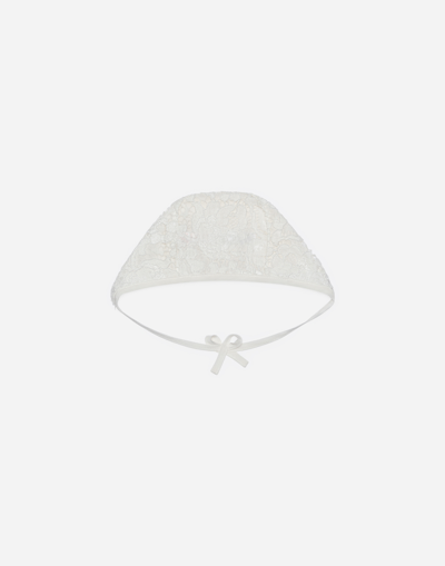 Dolce & Gabbana Cuffietta In White