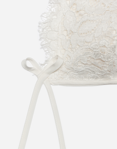 Dolce & Gabbana Cuffietta In White