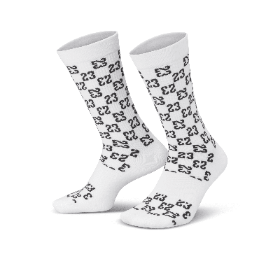 Shop Jordan Everyday Essentials Crew Socks In White