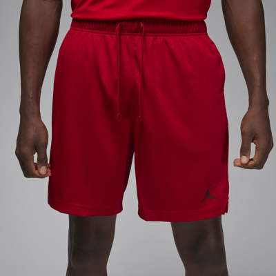 Shop Jordan Men's  Sport Dri-fit Mesh Shorts In Red