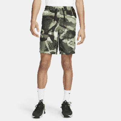 Shop Nike Men's Form Dri-fit 9" Unlined Versatile Shorts In Green