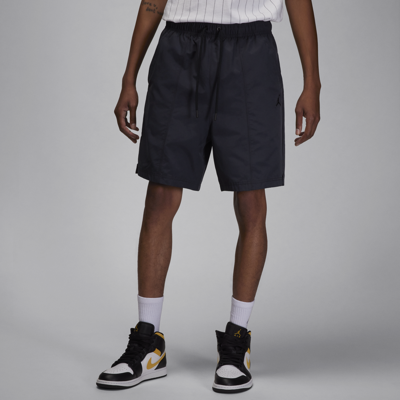 Shop Jordan Men's  Essentials Woven Shorts In Black