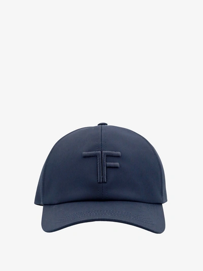 Shop Tom Ford Hat In Blue